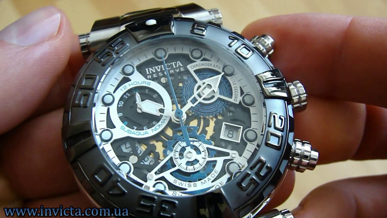Invicta 90260 Subaqua Noma II COSC Swiss Made Chronograph 500m
