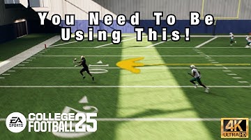 Level Up Your Passing Game in CFB25 with Custom Stems! (4K)