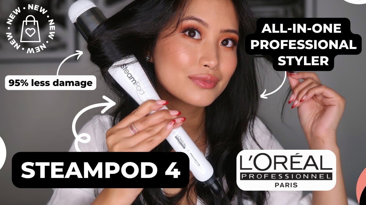 L'OREAL STEAMPOD 4.0 REVIEW + TUTORIAL - IMPRESSIVE 