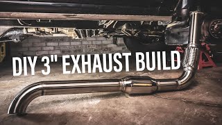 DIY 3" EXHAUST FOR THE 80 LAND CRUISER 1HDFT - GARAGE SESSIONS