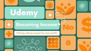 Pricing Your Udemy Course for Maximum Profit | Secondary Skills