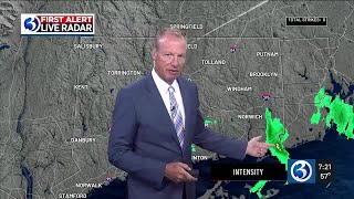 FORECAST: Isolated showers today, then back to brighter, warmer conditions