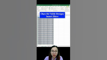 Tuyệt chiêu lọc dữ liệu siêu nhanh bằng Slicer trong Excel | Nguyễn Thị Hường