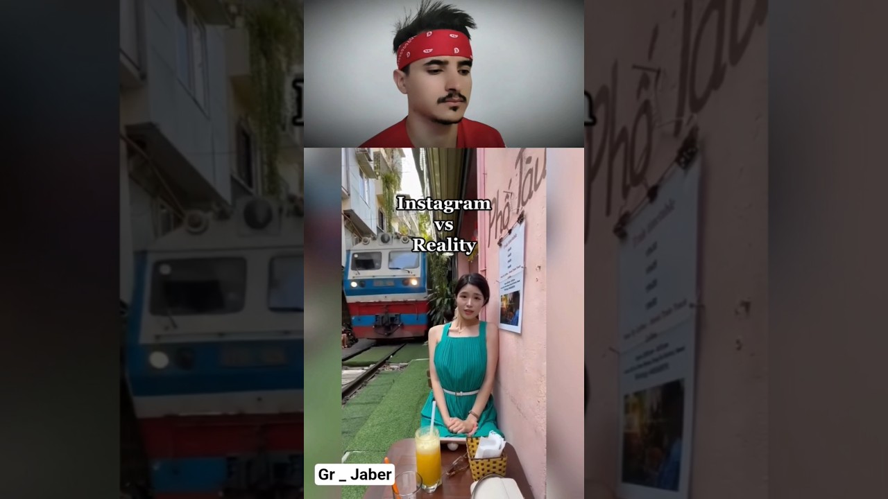 Instagram vs Reality 😯😅 