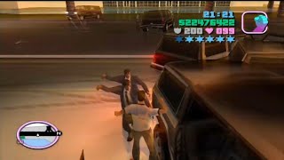 Download lagu GTA: Vice City - 1 to 6 Star Wanted Level Using Fists Only (and feet) - Armor Pick-ups Only