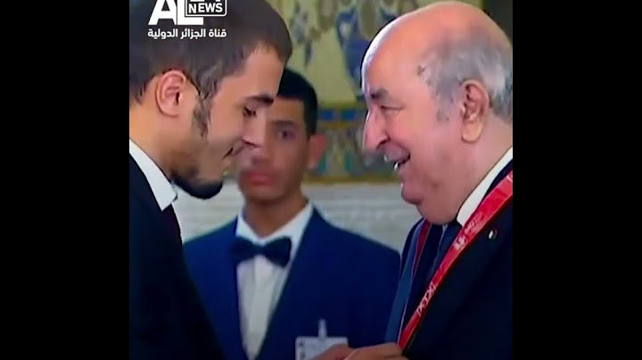 الرئيس الجزائري عبد المجيد تبون يكّرم المتحصل على الميدالية الذهبية في أولمبياد الرياضيات بلندن