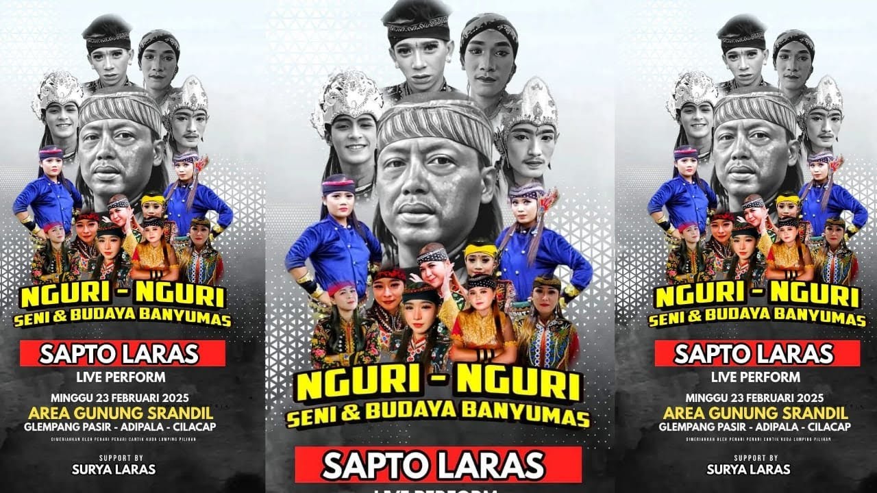 LIVE EBEG SAPTO LARAS SENI & BUDAYA BANYUMASAN  DI AREA GUNUNG SRANDIL 23 FEBRUARI 2025