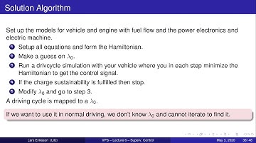 TSFS03 - Vehicle Propulsion Systems - Lecture 06b