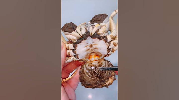238 螃蟹这些部位千万不能吃！你学会了吗？关注我！每天带你了解更多螃蟹知识！带你吃更肥螃蟹！ #美食 #螃蟹