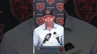 Chicago Bears: Dillon Thieneman on Colston Loveland reaching out to him. (4/24/26)