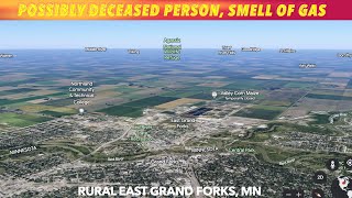 Possibly Deceased Person, Smell Of Gas At Rural East Grand Forks Residence Monday Afternoon