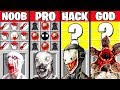 Minecraft Battle: SCP MUTANT CRAFTING CHALLENGE - NOOB vs PRO vs HACKER vs GOD ~ Funny Animation