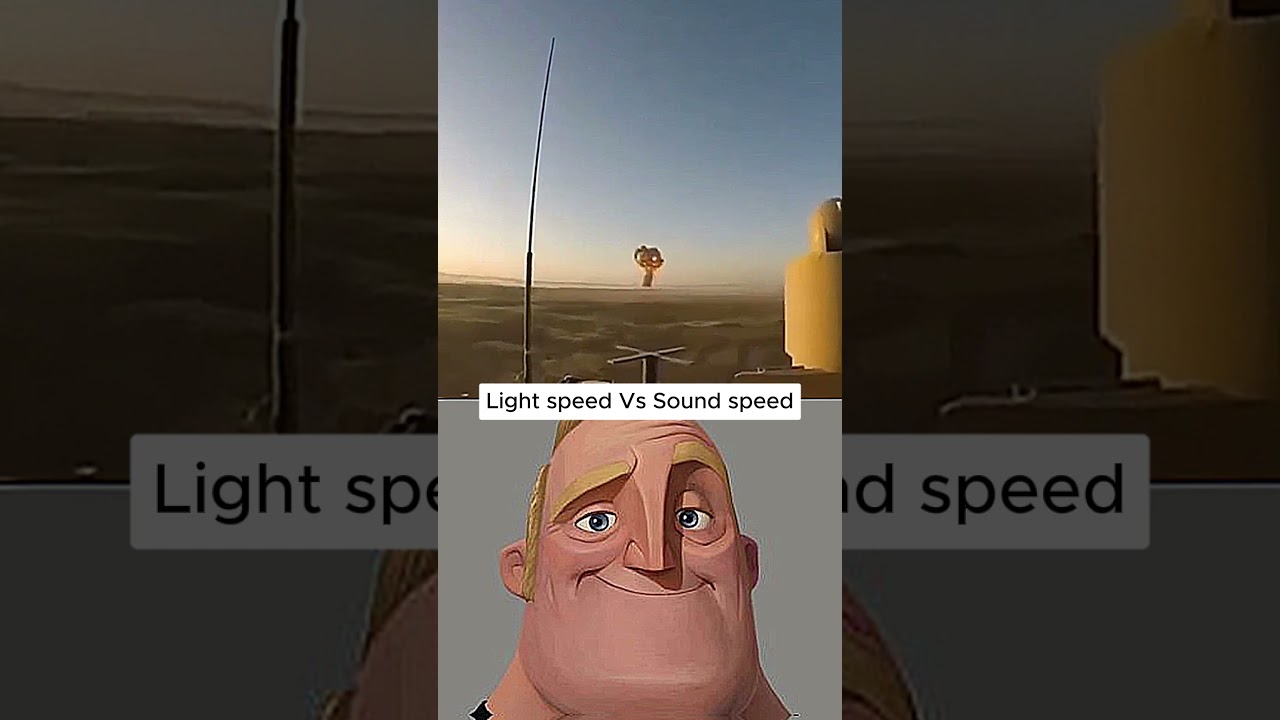 How Fast is Light Compared to Sound?