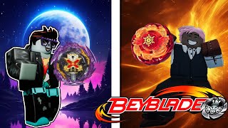 Defeating The First Boss In Roblox BeyBlade | Bladers Rebirth