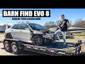 Barn Find Evo VIII goes off for paint + 900hp engine build update! Restoring a Barn Find Evo 8 pt. 7