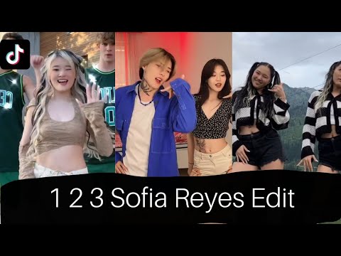 1   2  3  SOFIA REYES Tiktok Dance EDIT
