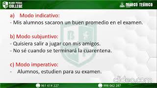 4TO SECUNDARIA - LENGUAJE - TEMA 15 - EL VERBO Y SUS ACCIDENTES