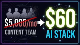 I Replaced a $5,000/Month Content Team With $60 of AI