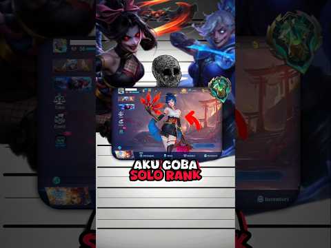 AKU MENCOBA SOLO RANK DI AWAL SEASON TAPI KOK!!💀 #mobilelegends #MLBBS41 #MLBBHirara #MLBBCreator