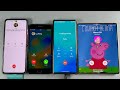 Incoming Calls IPhone 8+ , LG Wing + Motorola Razr 40 Ultra + Samsung Galaxy Fold3