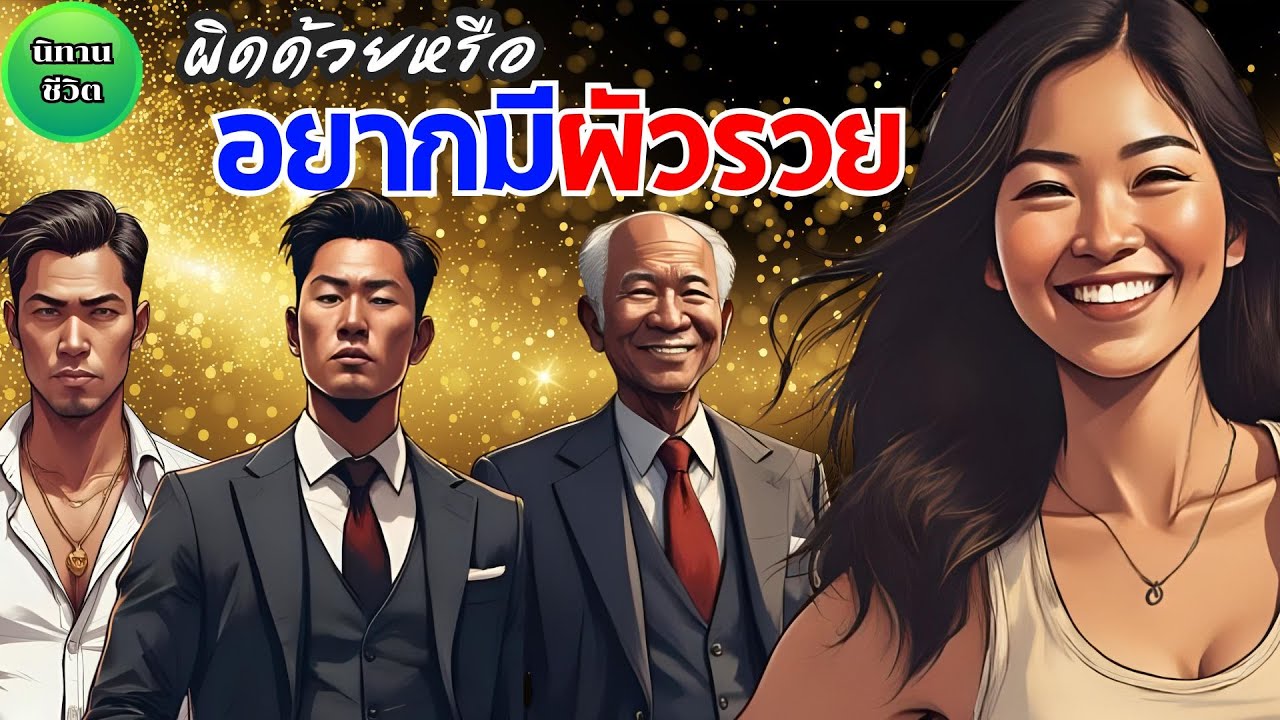 นิทาน อยากมีผัวรวย ถ้าเราเป็นสาวสวยเลือกได้ แล้วทำไมเราจะไม่เลือกเศรษฐีคนมีเงินหล่ะ คิดดูซิ