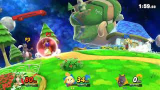 Isabelle VS Palutena VS Mewtwo: Super Smash Bros Ultimate