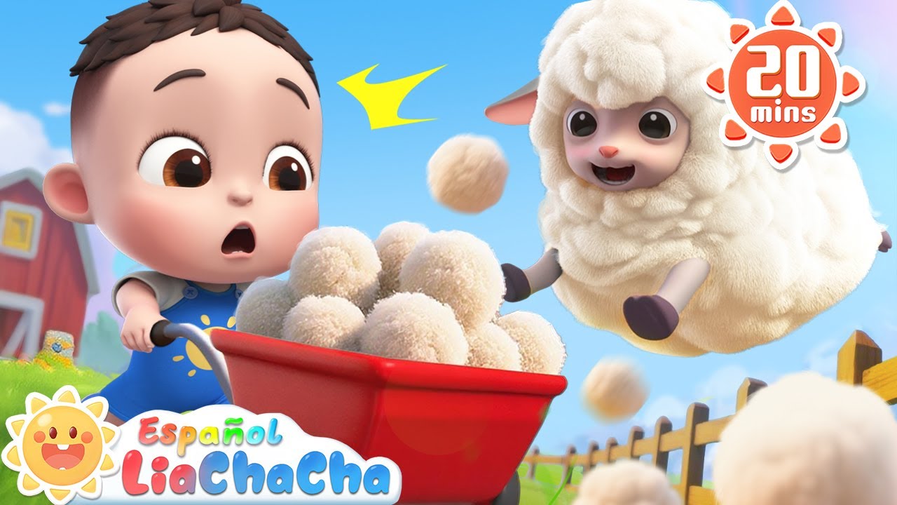 [NUEVO] Bee Bee Oveja Colorida | Canción de la Granja | LiaChaCha en Español - Canciones Infantiles