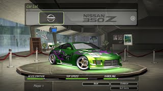 Nfs Underground 2 - Rachel's Demo 350Z