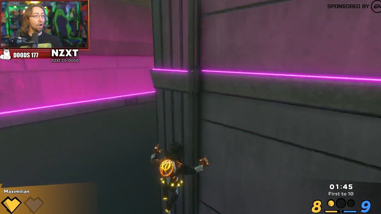 He got sniped from across the map - Knockout City Fail