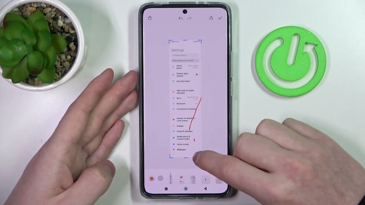 How to Take Full Page Screenshot in XIAOMI 12T – Screenshot Options