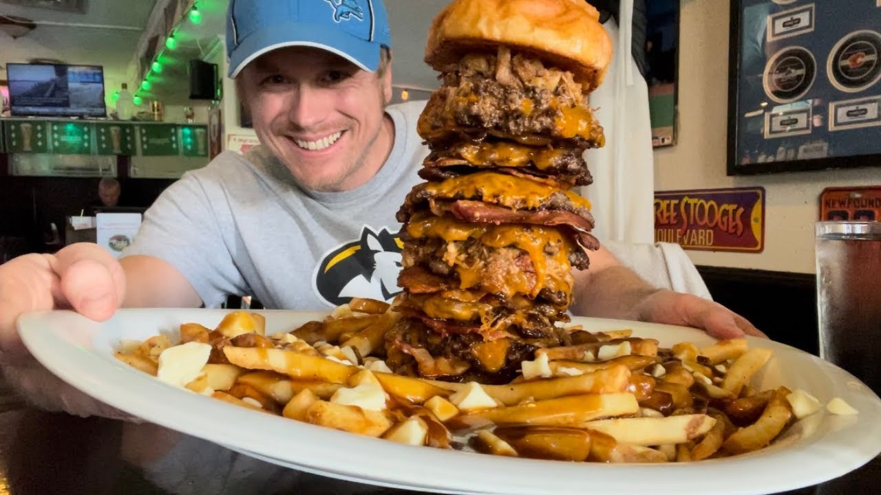 CAN I FINISH LONDON'S BIGGEST BURGER CHALLENGE? | MAN VS. FOOD