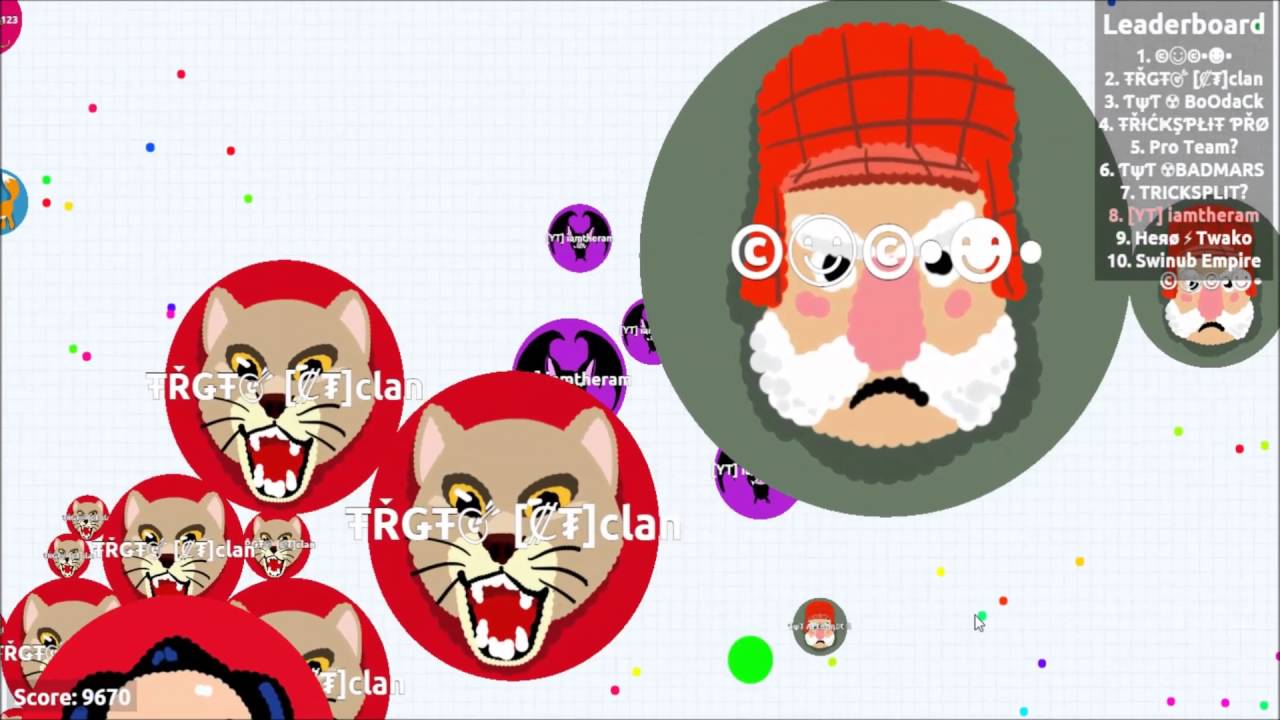 AGARIO TEAMING WITH ARCADEGO - YouTube