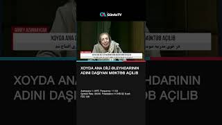 Xoyda Ana Di̇li̇ Əleyarinin Adini Daşiyan Məktəb Açilib