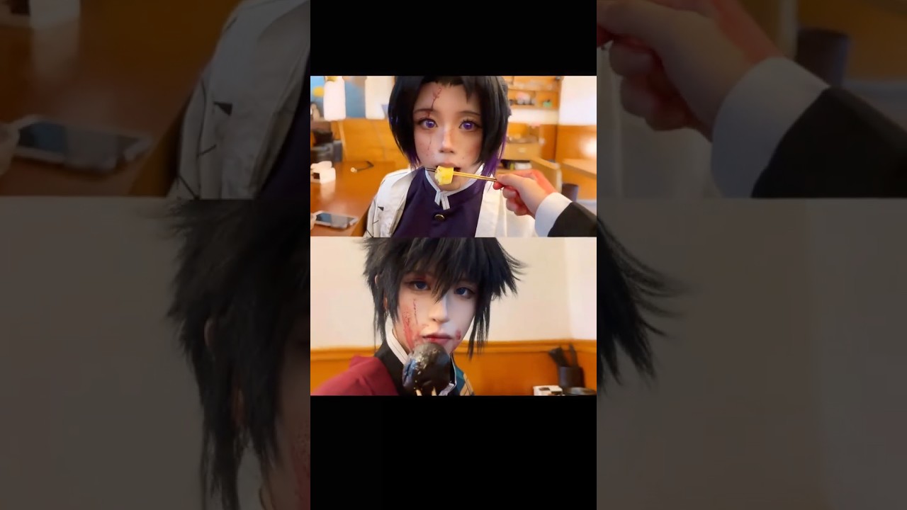 Tomioka & Kocho #anime #game #fyp #kimetsunoyaiba #demonslayer #shinobu #cosplay #cosplayer #girl