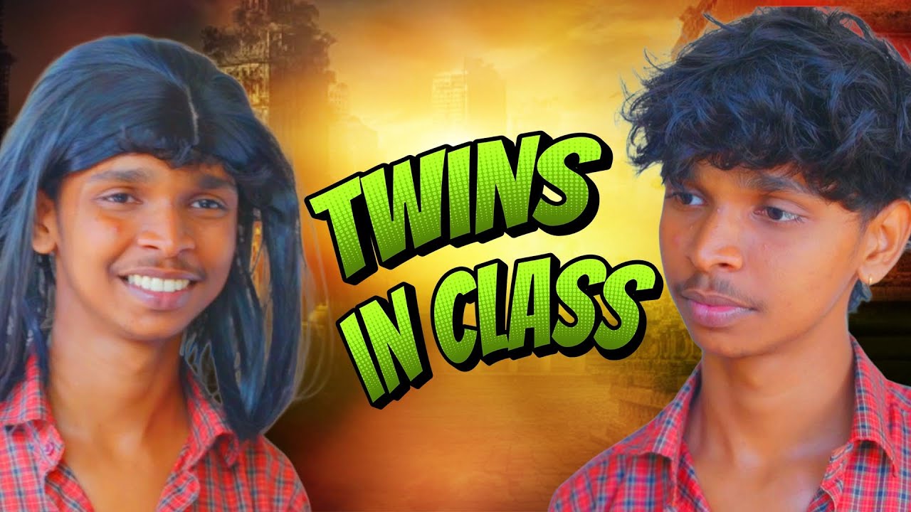 Twins in Class |Short SKetch|