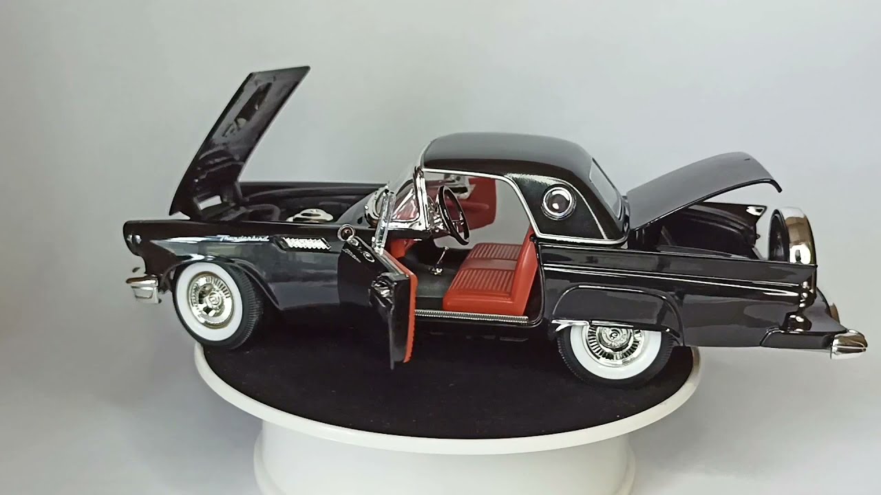 Ford Thunderbird 1957 Модель 1:18 Черный - 5sector