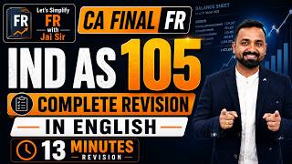 Ind AS 105 | FR English Revision | One Shot | Non-Current Assets Held for Sale | CA Final