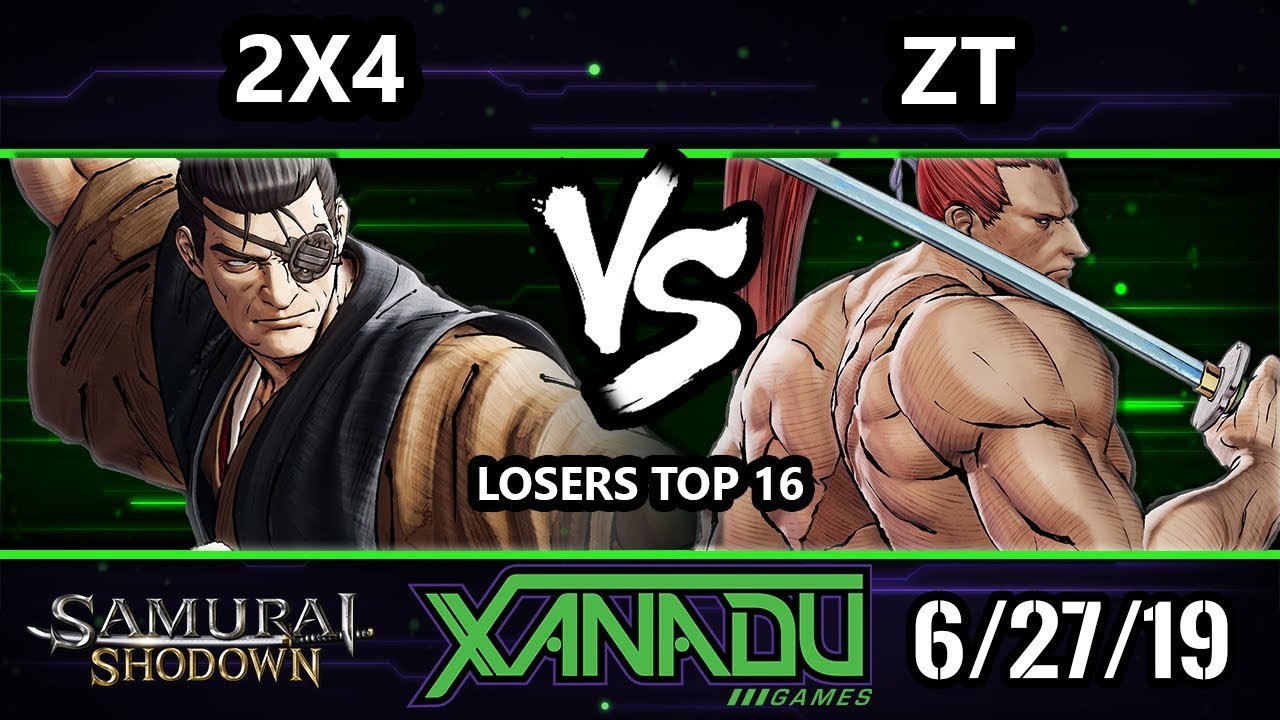games people play F@X 308 SamSho - 2x4 (Jubei) Vs. zt (Genjuro) Samurai Shodown Losers Top 16