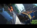 (POV Front Seat) MASSIVE Pirate Themed Roller Coaster!