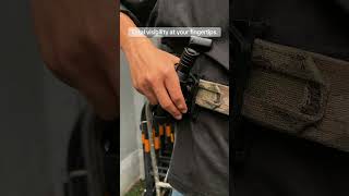 Who says heavyduty holsters are only for patrol...