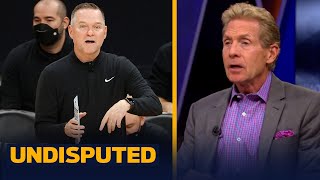Skip Bayless reacts to Mike Malone saying the Nuggets ‘quit’ in GM 2 loss | NBA | UNDISPUTED