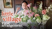 꽃수업] 빈티지 양철통에 꽂은 겨울꽃 꽃꽂이 / [Flower Lesson] Flower Arrangement In A Vintage  Tin - Youtube