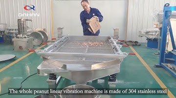 Linear Shaker for Peanuts