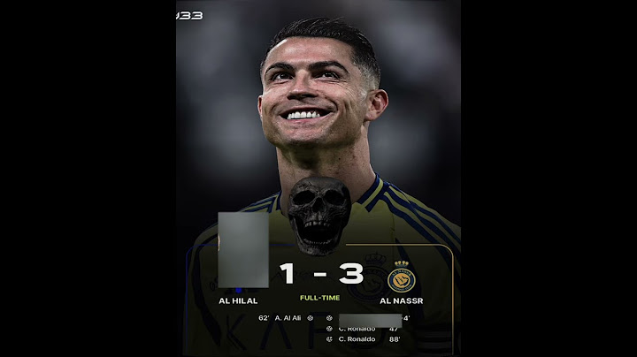 Ronaldo vs Al Hilal 💀 #capcut #edit #football #ronaldo #alnassr #soccer #goat #foryou #fyp #viral