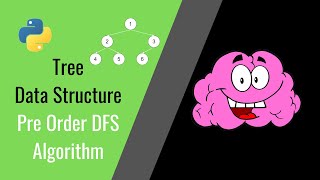 DFS Pre Order Traversal Binary Tree Algorithm | Binary Tree in Data Structure | Binary Tree Python