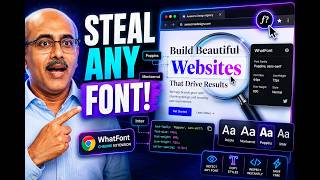 Stop Guessing Fonts | WhatFont Chrome Extension Tells You Instantly for Free