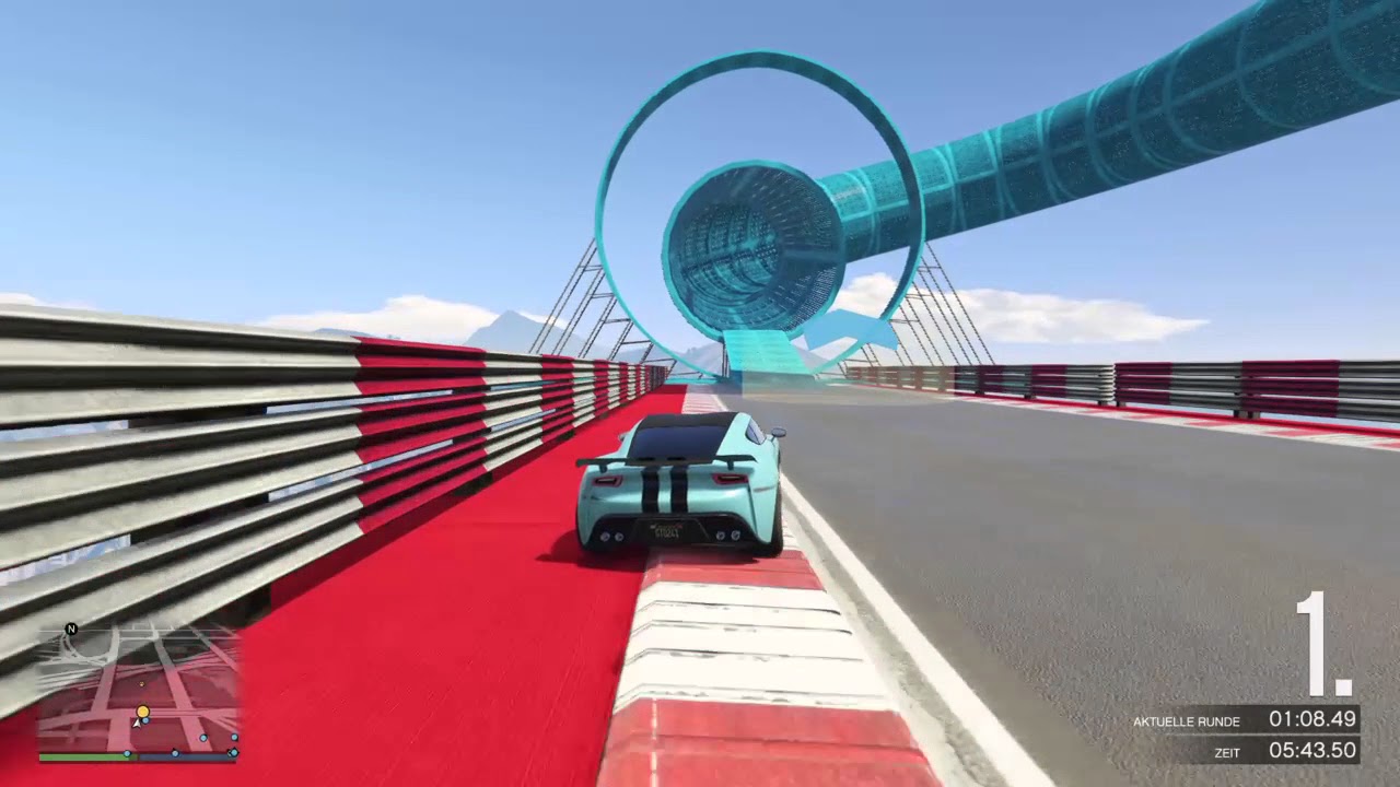 GTA Online Stunt Race Maze Bank Ascent Sub 2 Min Laptime YouTube