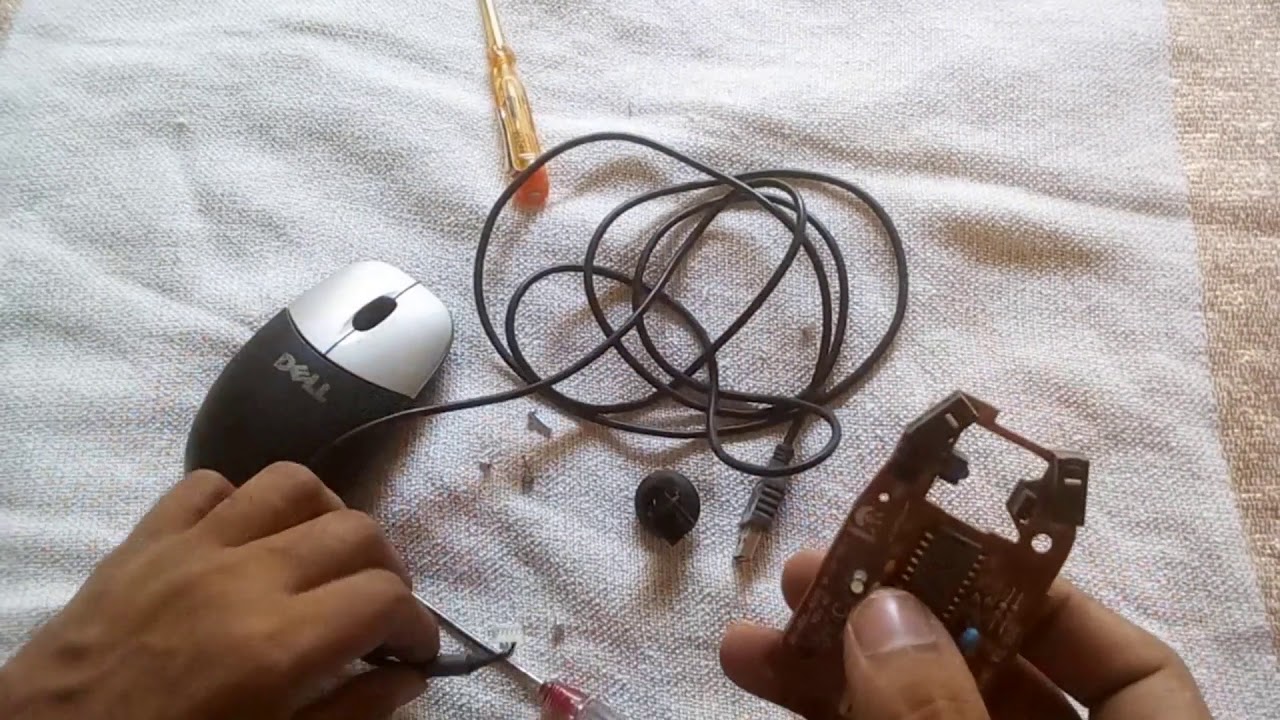 Repairing Mouse: Solving Button