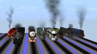 The Exciting Eight-Way Steam Race (Viewer’s Request) by ThatLocoBrutha_YT 2,965 views 1 month ago 4 minutes, 29 seconds