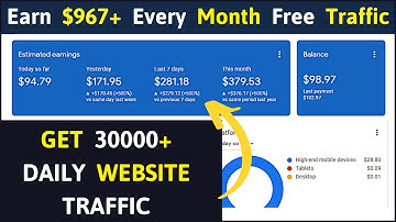 Get free daily 30000 website traffic 2023 without SEO